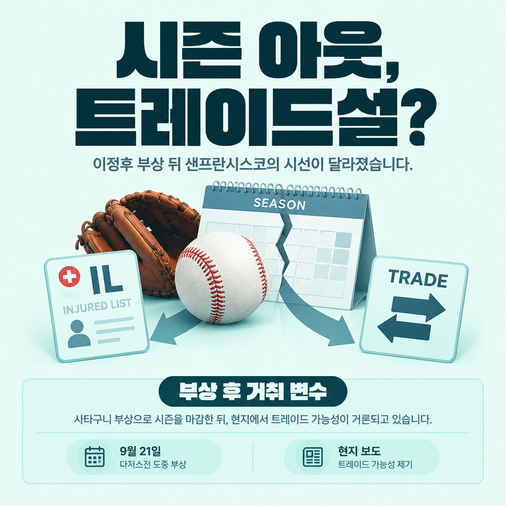 시즌 아웃, 트레이드설?