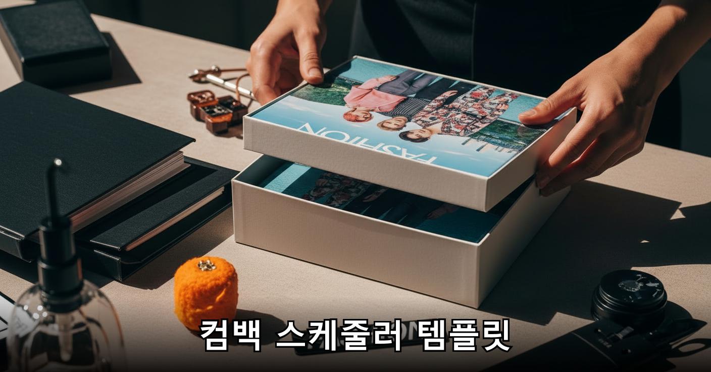새 앨범 언박싱의 설렘 가득한 순간