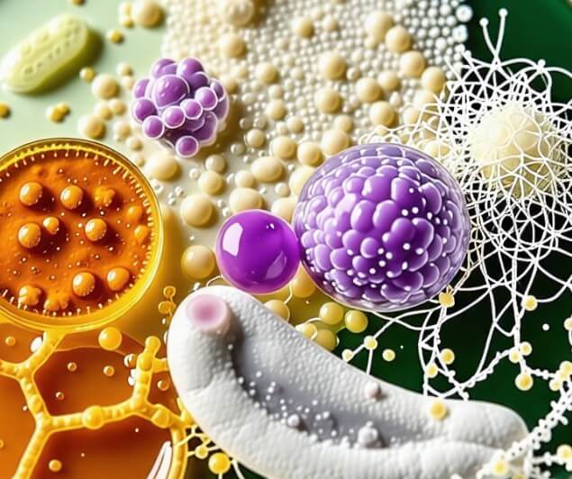 여러-종류의-유산균을-확대한-사진입니다.