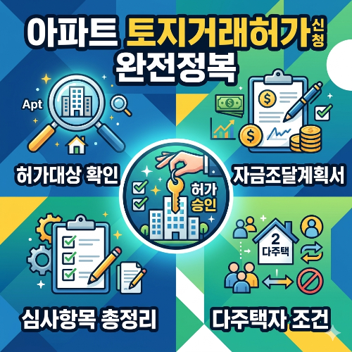 아파트 토지거래허가 신청