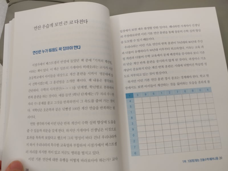 100점 맞는 초등수학 공부법