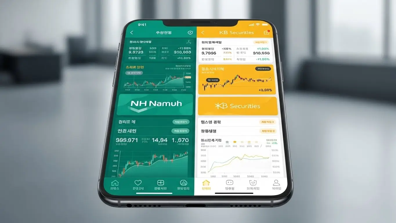 기능과 안정성을 모두 갖춘 NH투자증권 나무와 KB증권 앱 비교