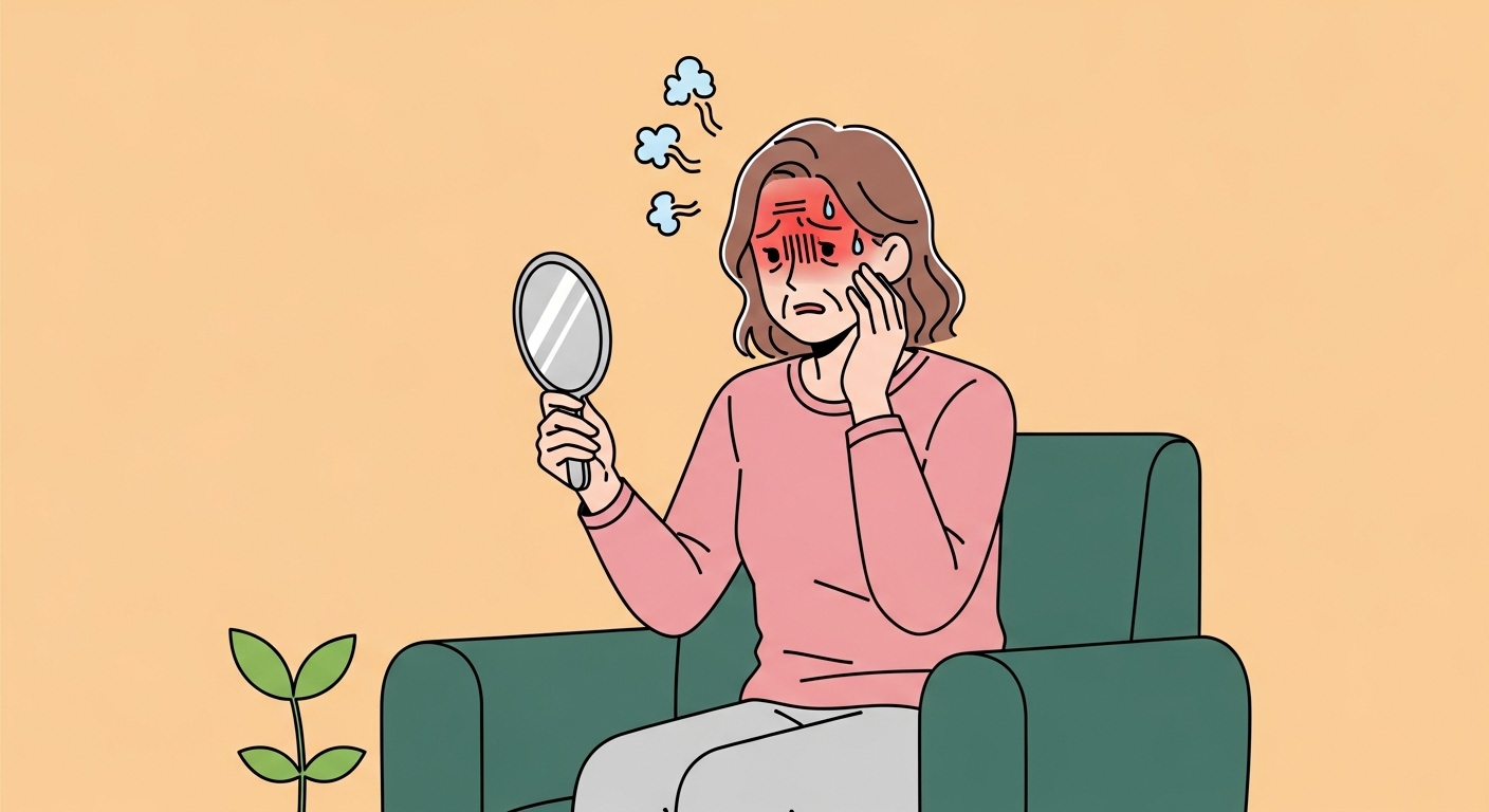 갱년기여성열감