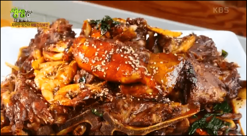 생생정보 해물뼈찜안내