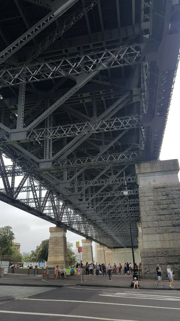 록스에서 바라보는 하버브리지