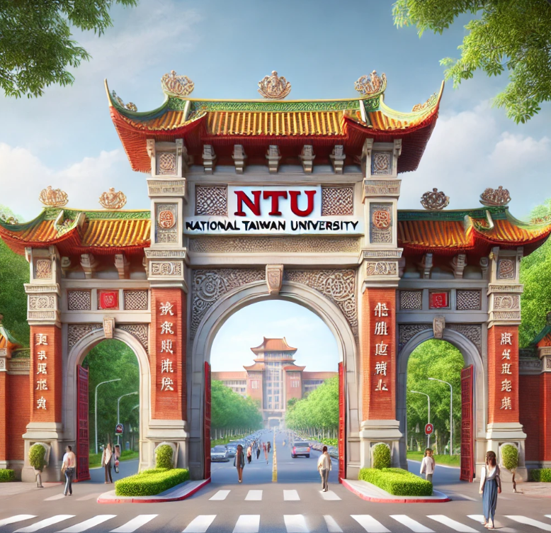 대만 대학 정문사진