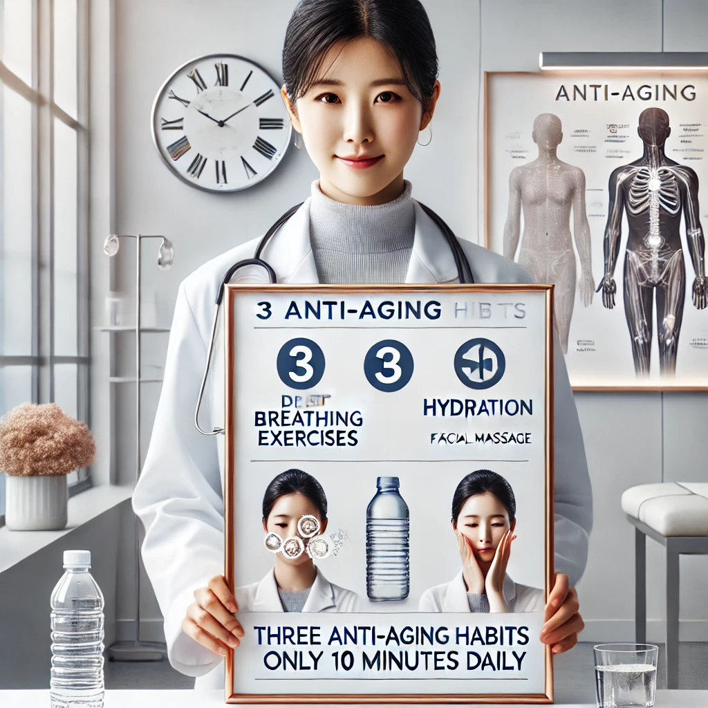 노화를 늦추는 습관 3가지