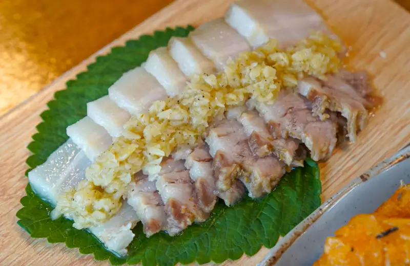 중문색달통갈치-돔베고기