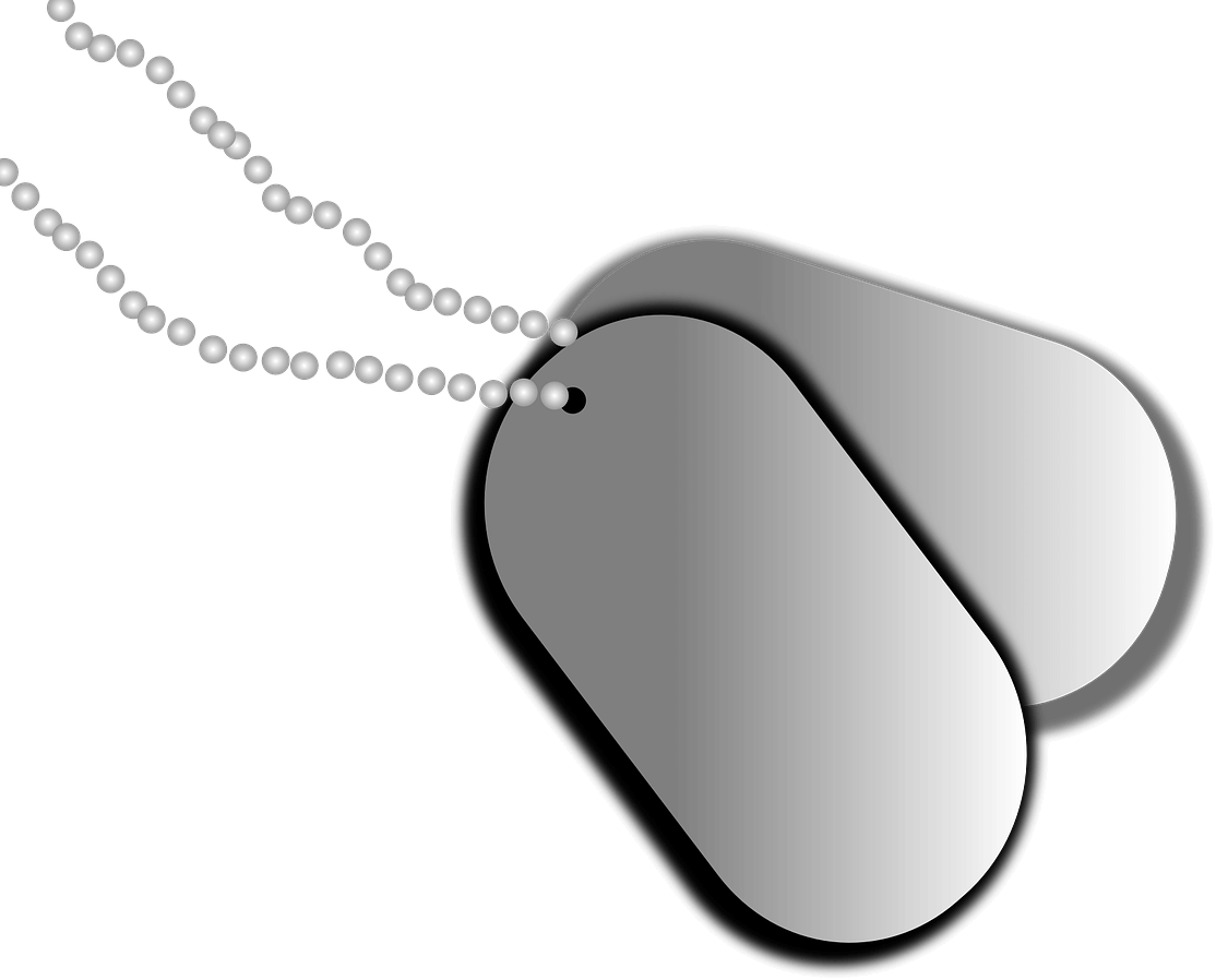 군 목걸이