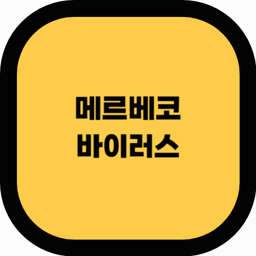 📌 메르베코바이러스란? 특징과 감염 경로 총정리