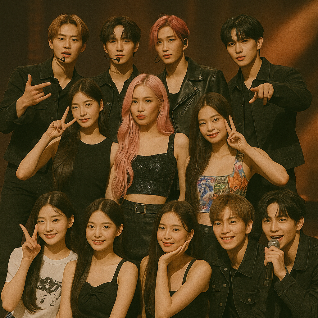 뉴진스, 블랙핑크, 스트레이키즈