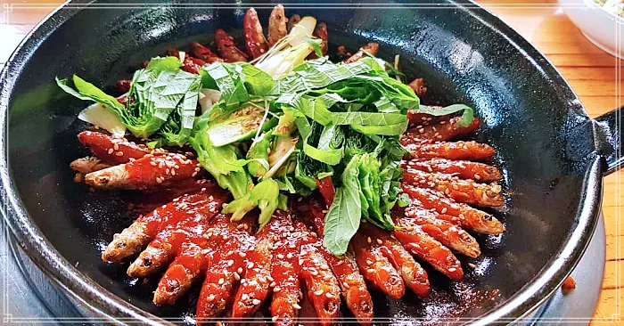 옥천, 금강 맛집 도리뱅뱅, 도리 뱅뱅이