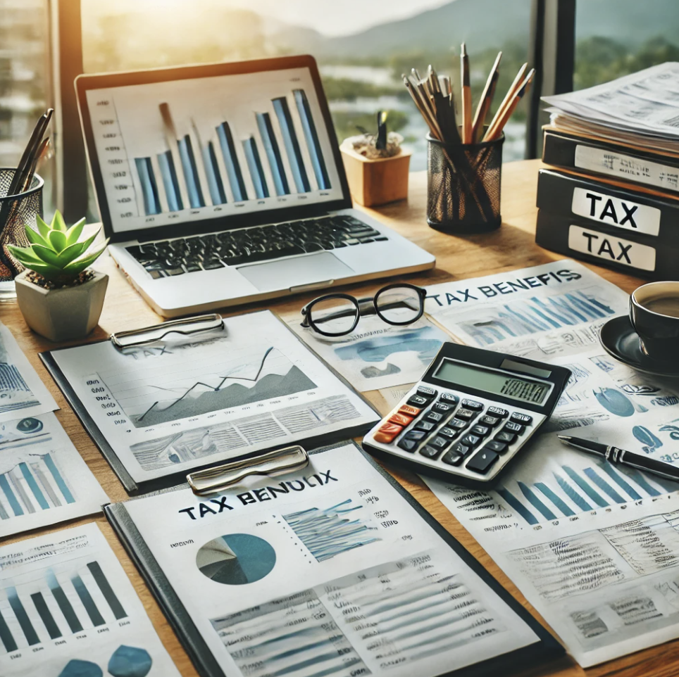 세금 전략과 계획을 논의하는 사무실