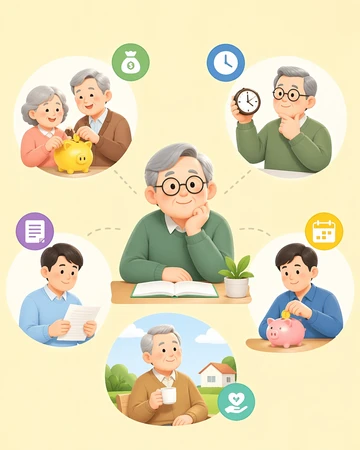 국민연금 수령액·나이·납부 기준 정리10