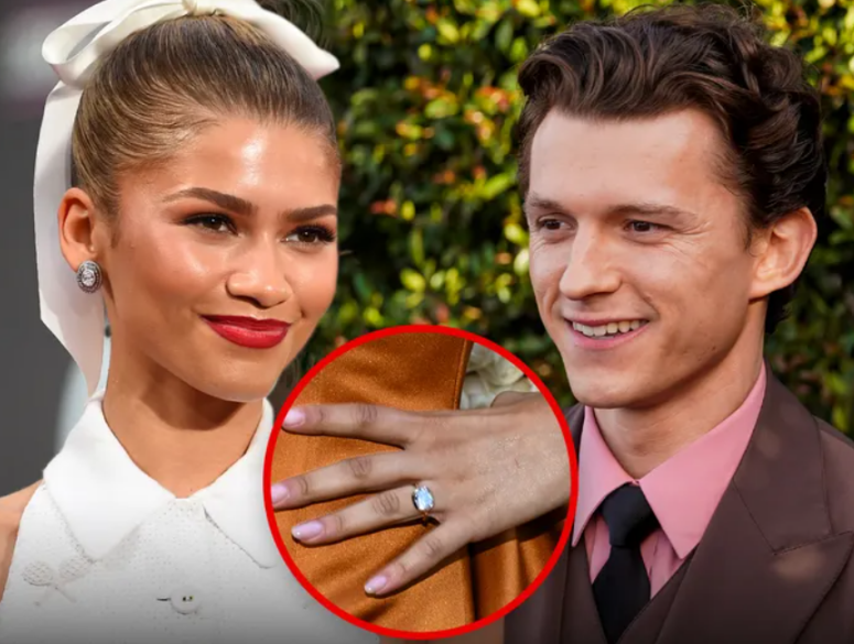 Tom Holland &amp; Zendeia Wedding Ring