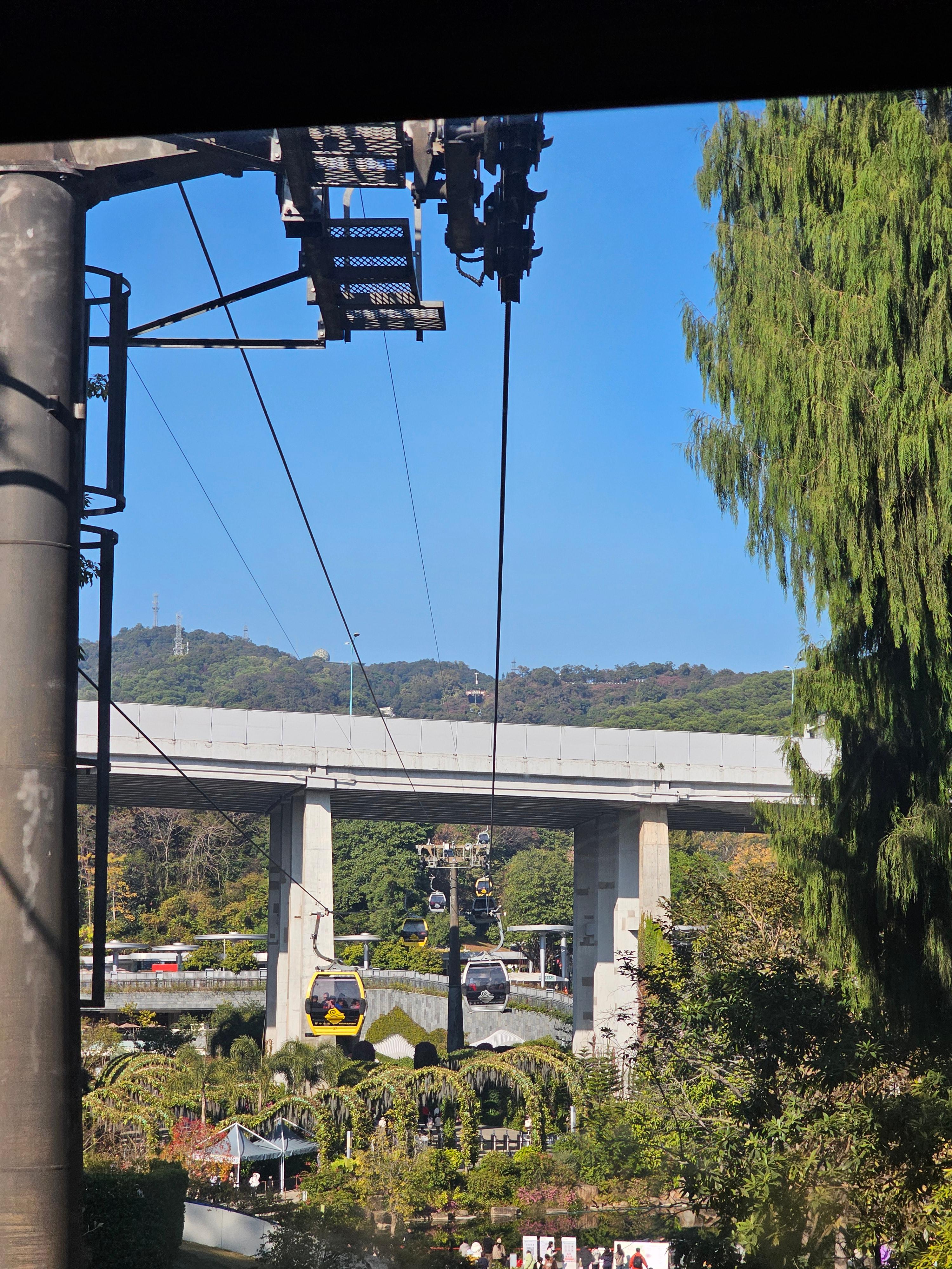바이윈산 케이블카 타고 후기