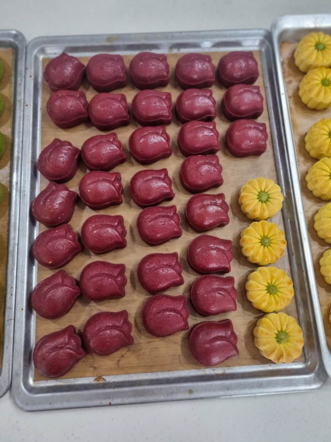 오색쌀월병(고구마)