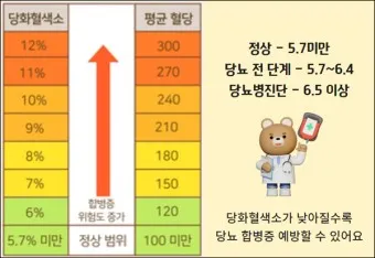 나이별 당화혈색소 수치 목표 기준_26