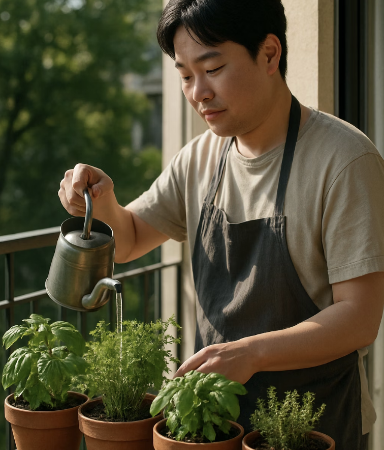 3. 물과 양분, 욕심내지 않기