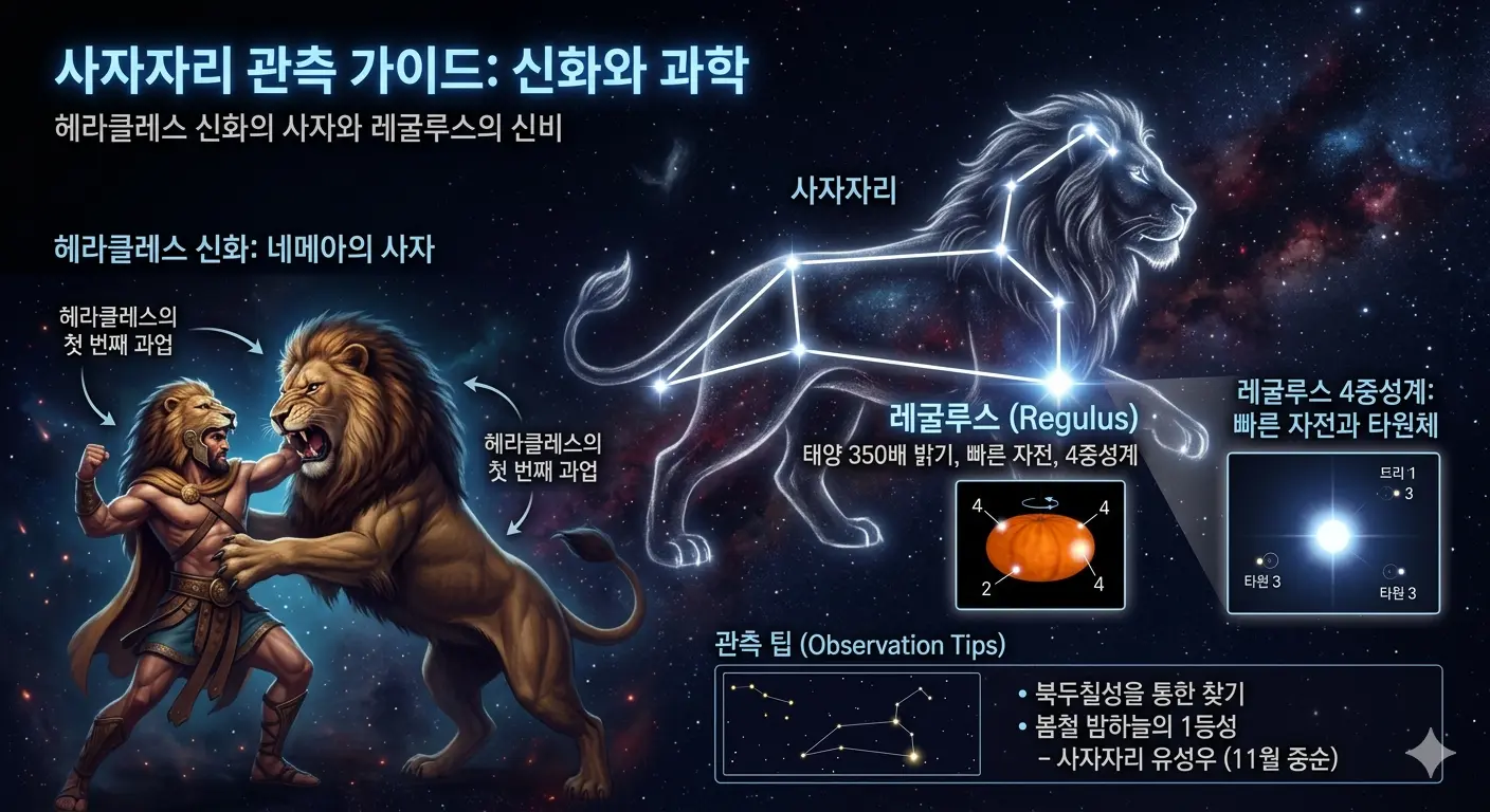 사자자리 관측 가이드