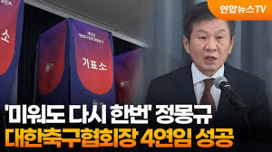 정몽규 회장