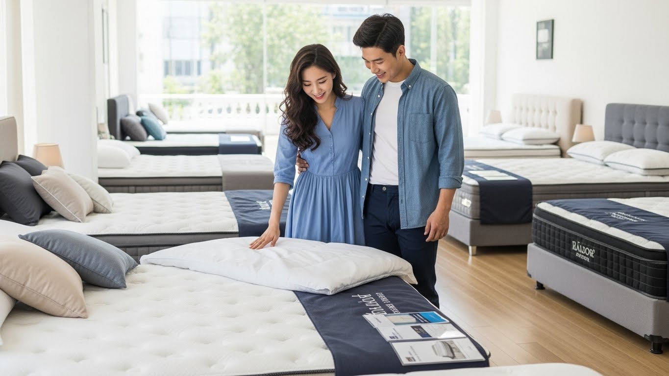 퀸 사이즈 침대 치수