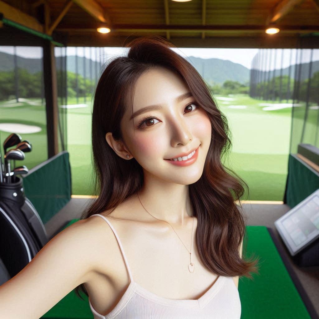 스크린골프장 배경