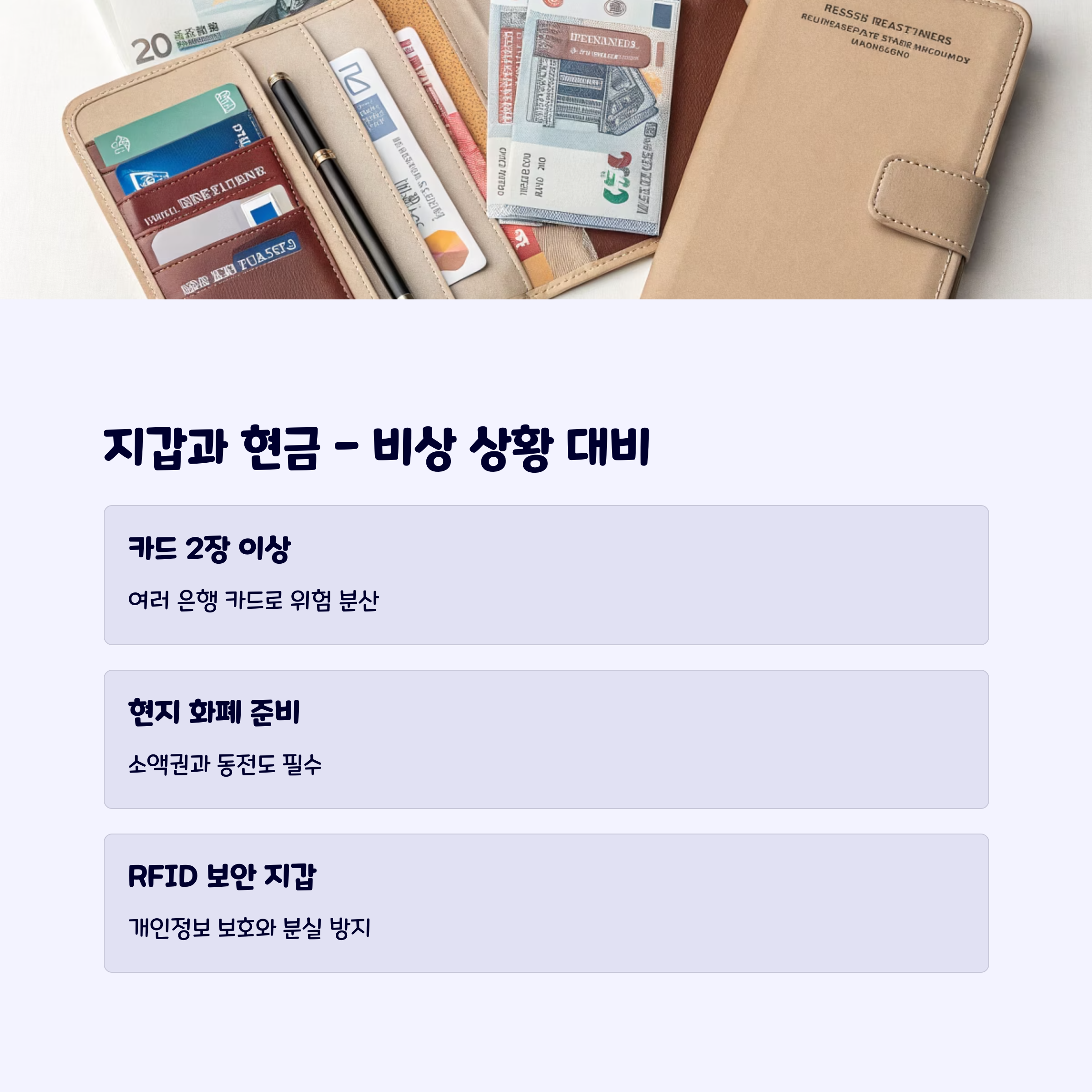 여행필수템