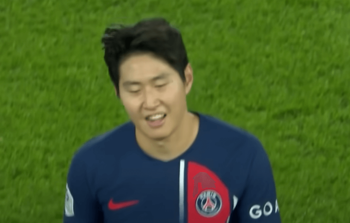 몽펠리에 경기 이강인 교체아웃 이미지