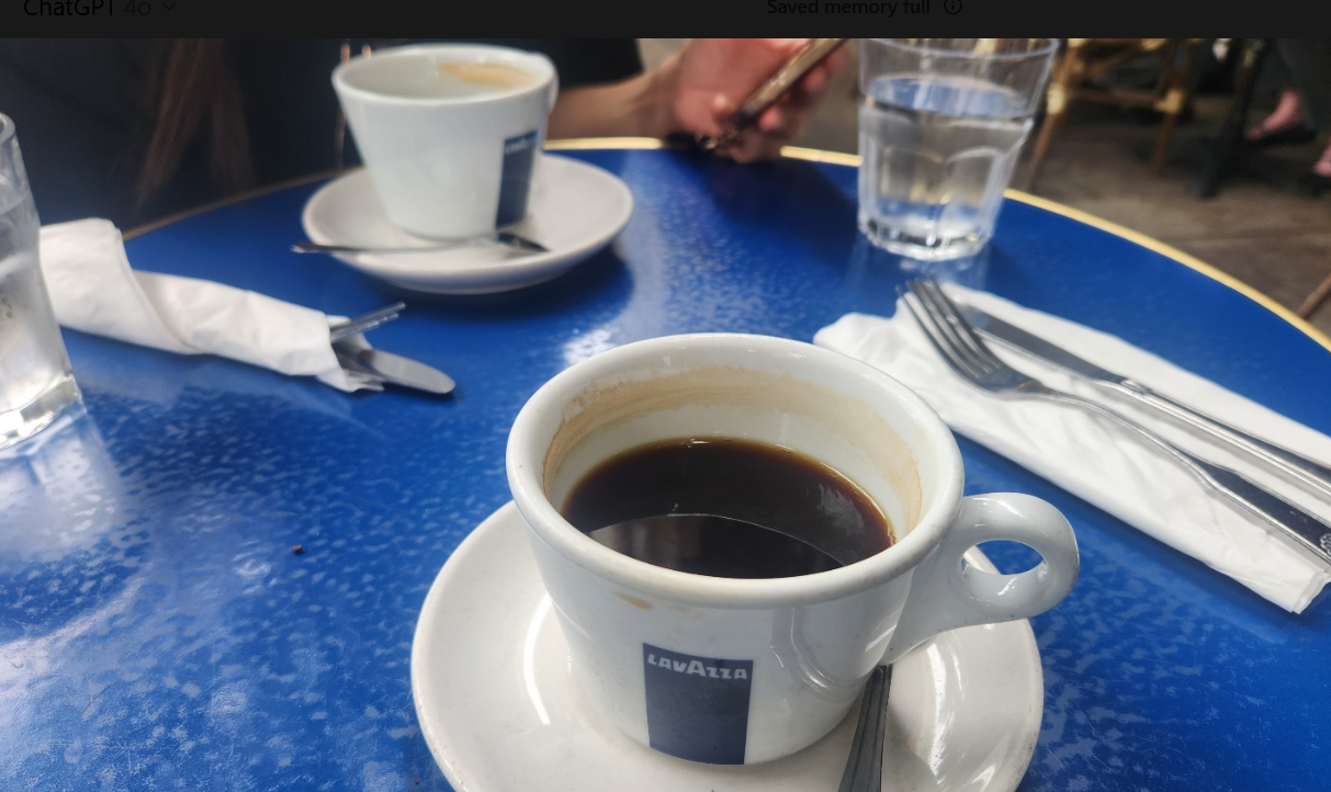 진한 Lavazza 커피 이미지