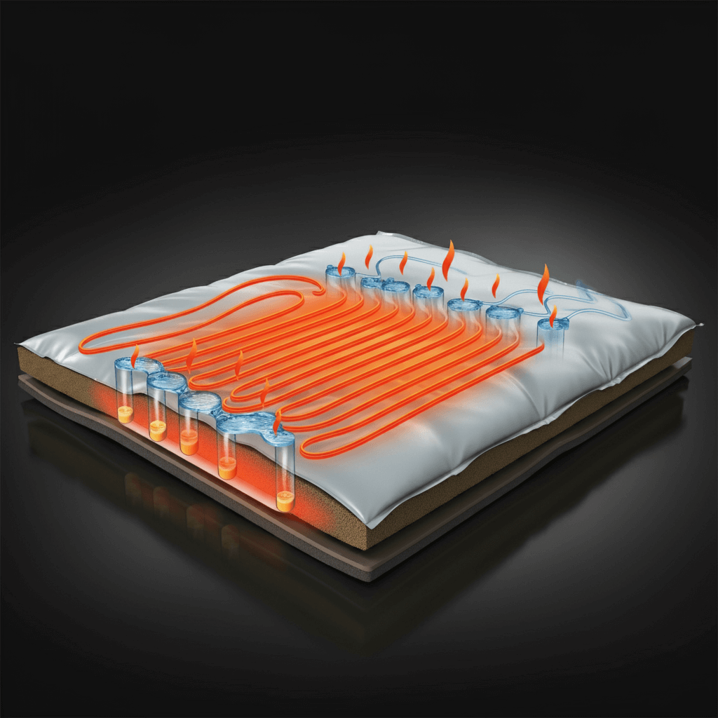 탄소섬유 방한 제품 탄소매트 온수매트 탄소섬유 발열 원리 겨울 방한용품 발열 매트 전기 발열 매트 탄소섬유 난방 온수매트 관리 겨울철 난방 추천