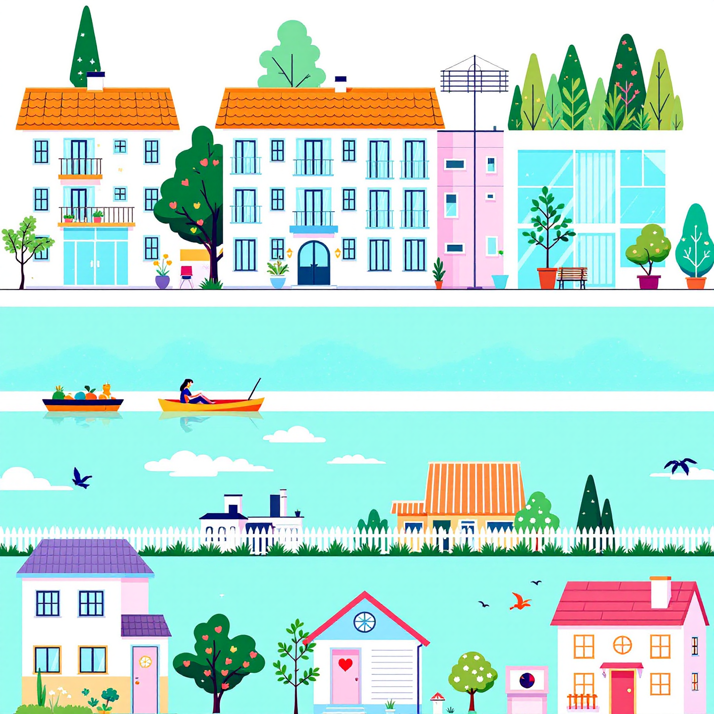 주담대 6억 제한 주택정책을 상징하는 주택지