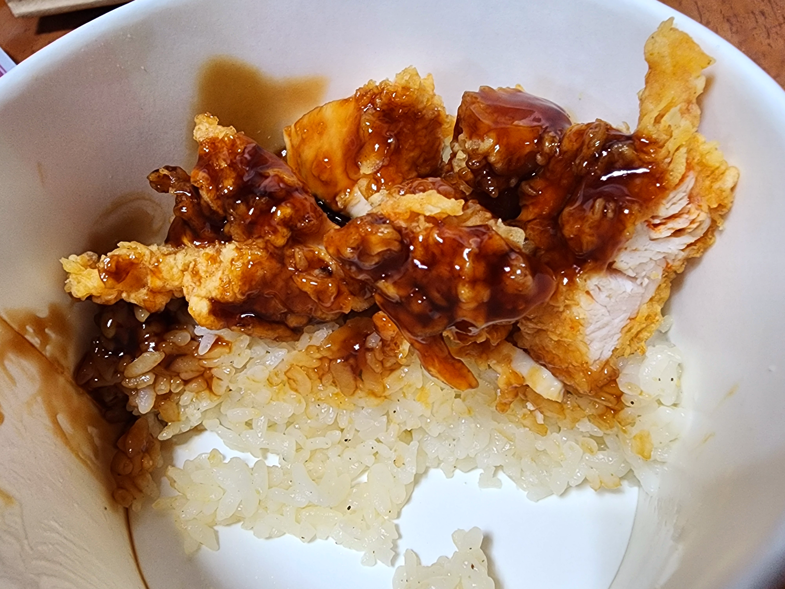 KFC데리야끼켄치밥
