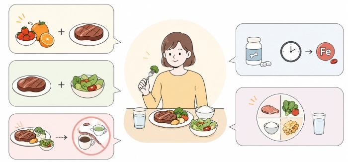 철분 많은 음식
