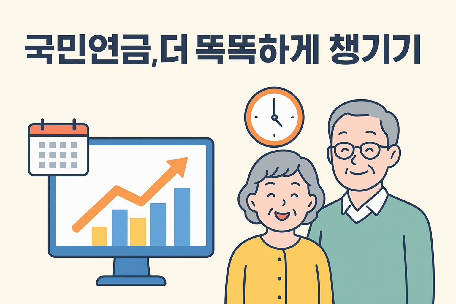 매달 낸 국민연금, 이렇게 챙기면 더 유리해요