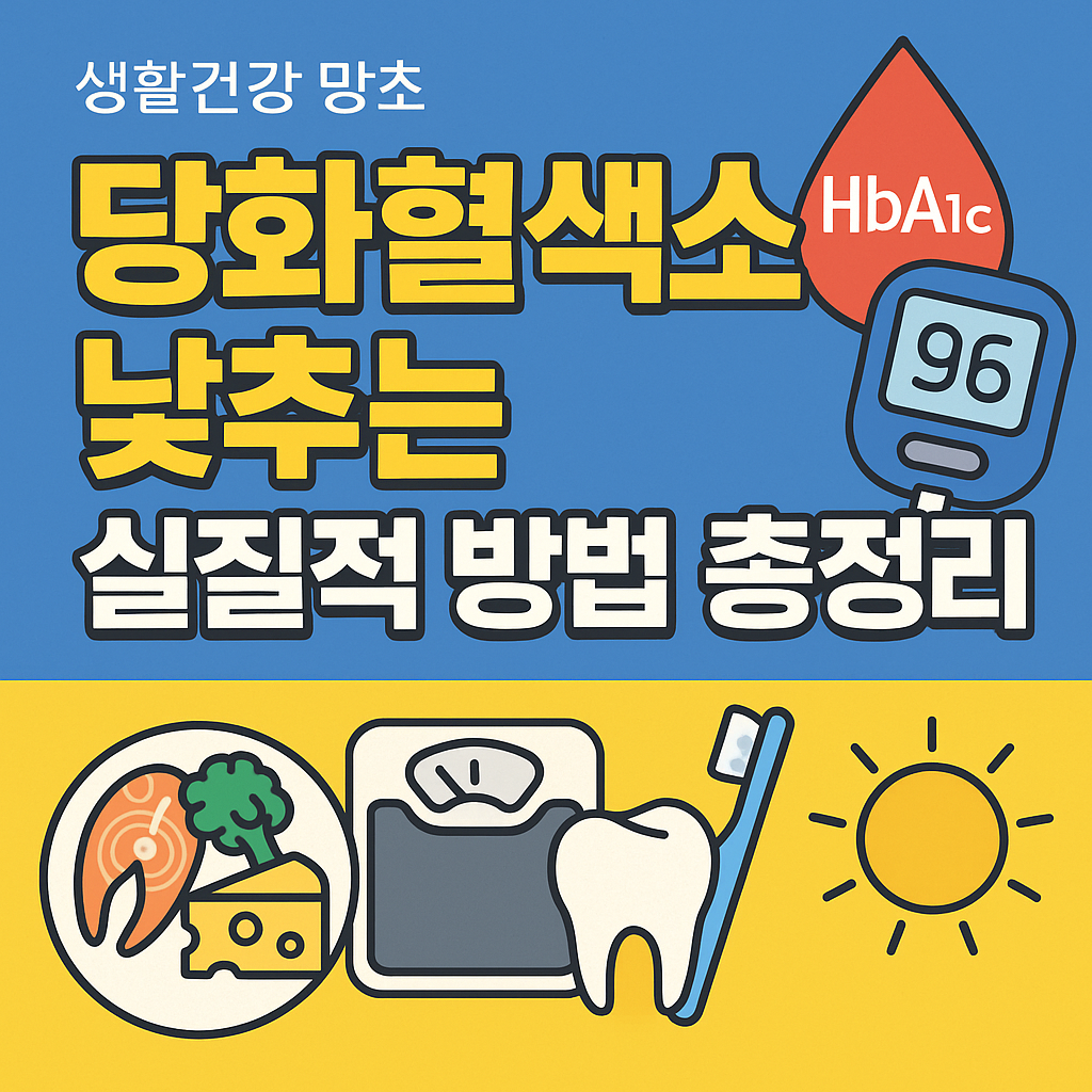 혈당 조절의 핵심,