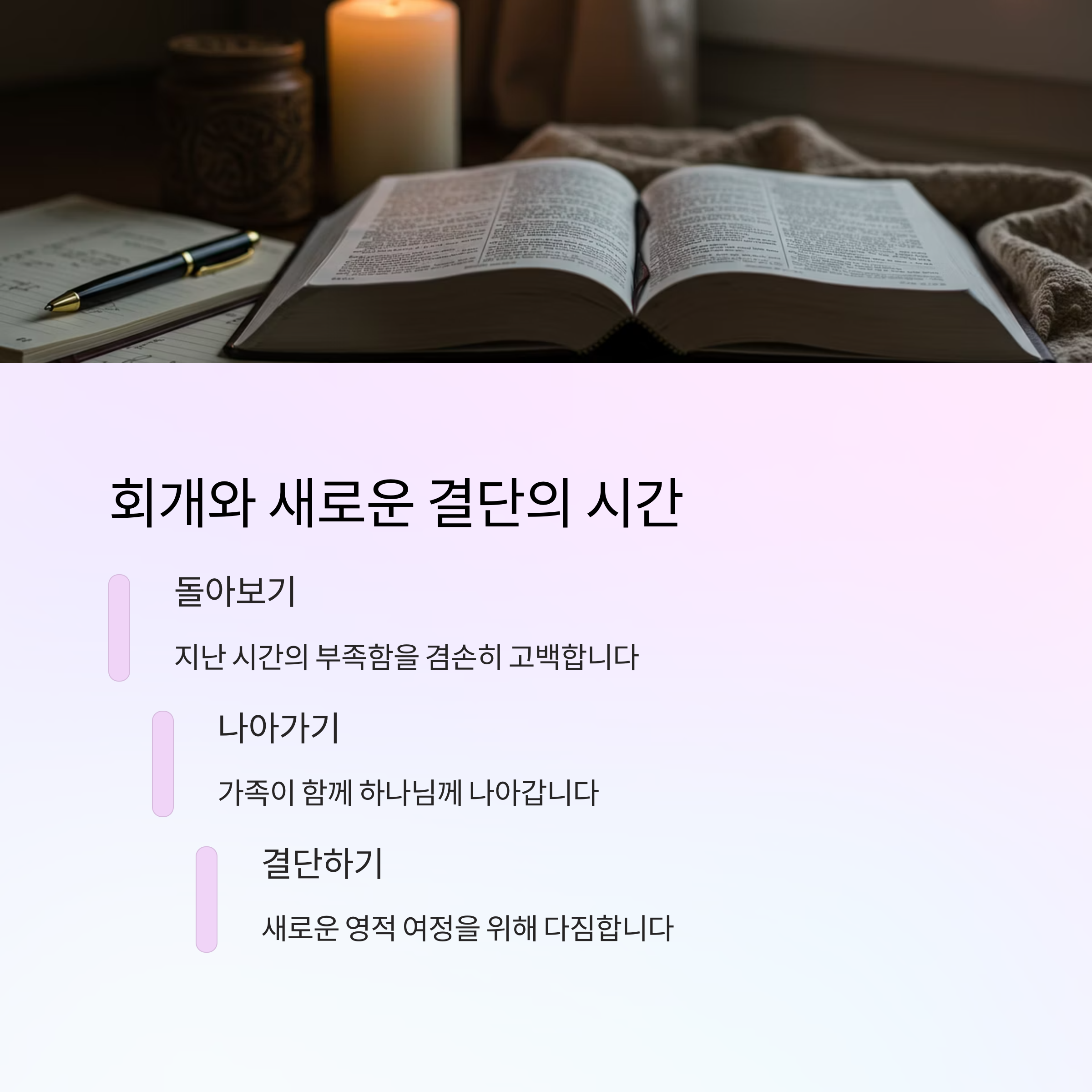 회개와 결단의 부활절 기도