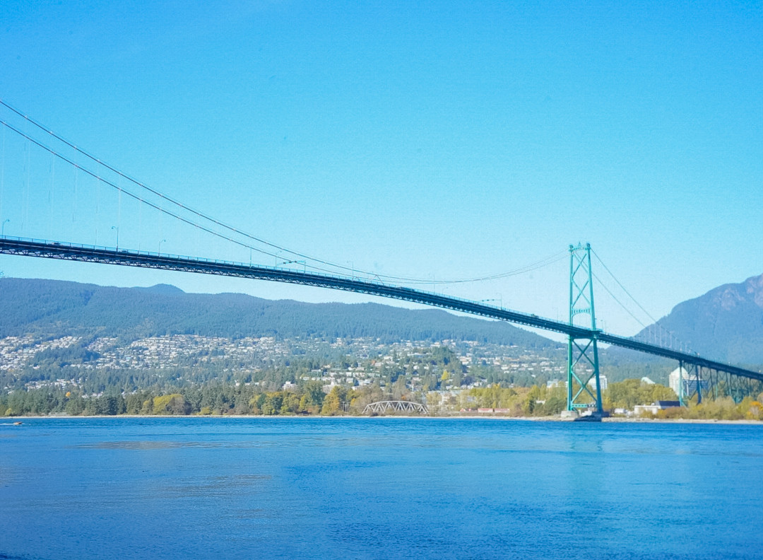 밴쿠버 스탠리 공원 라이온스 게이트 다리