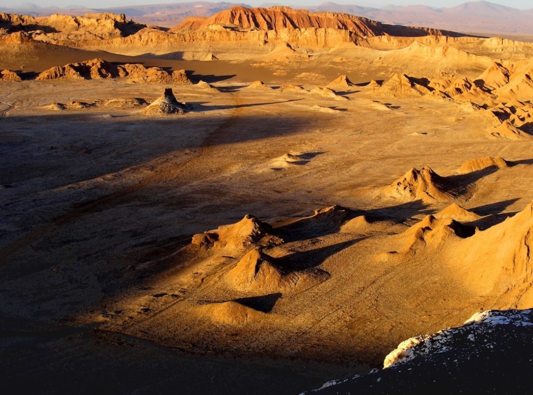칠레 아타카마 사막(Atacama Desert) 문 밸리(Valle de la Luna)