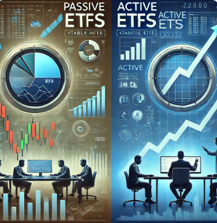 패시브 ETF와 액티브 ETF의 개념과 특징, 장단점