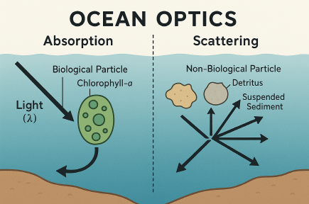 해양 산란·흡수 광학계(OPTICS)의 변동과 생물·비생물 입자 특성의 해석