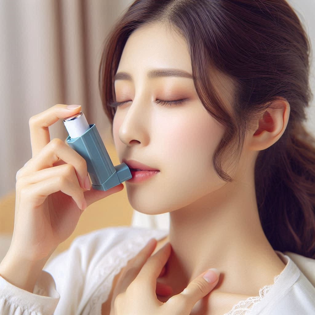 천식 호흡기 치료