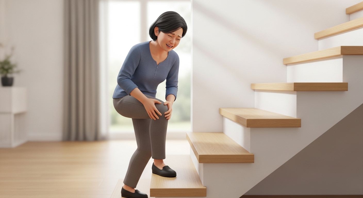 무릎 관절염 vs 척추 질환 확실한 구별법