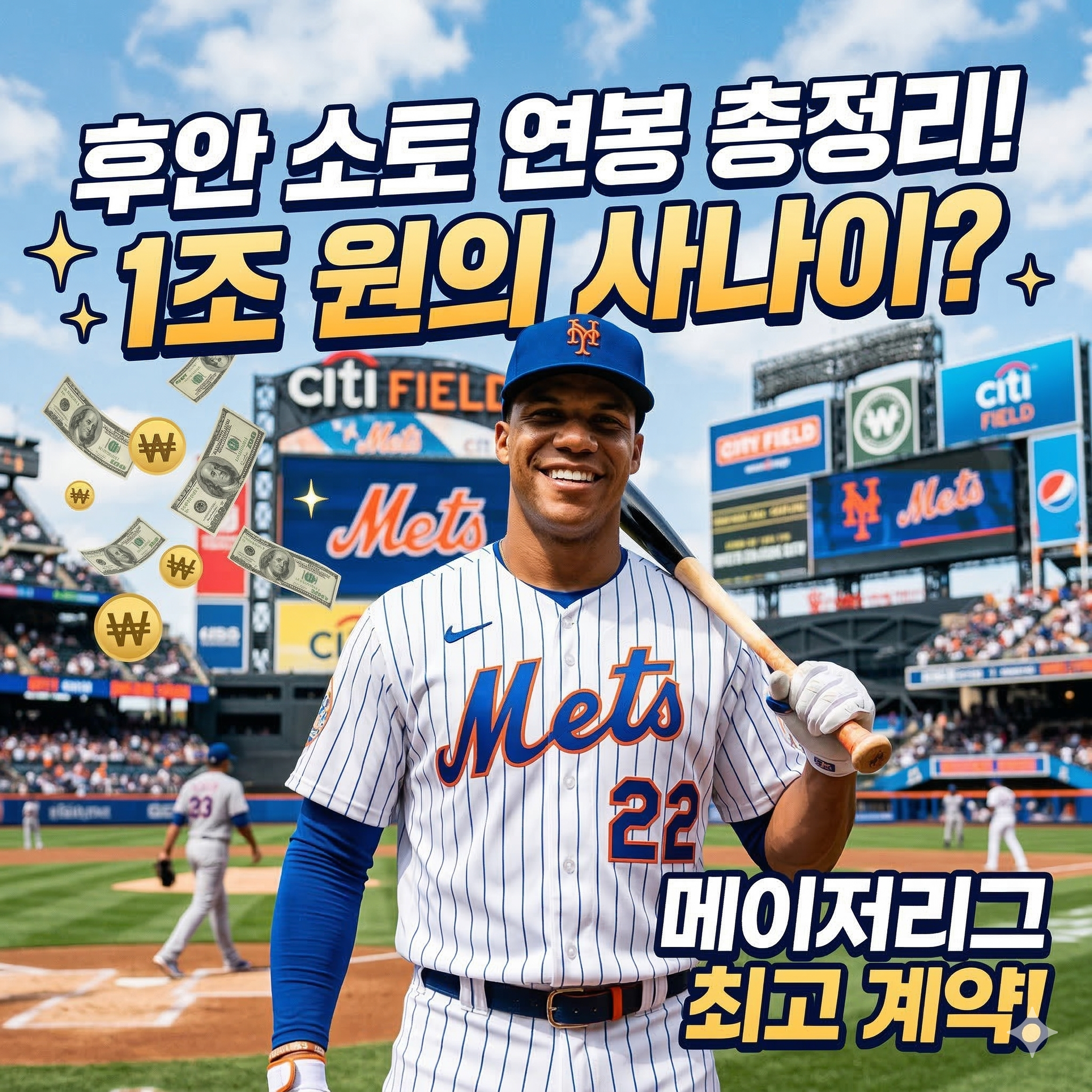 후안 소토 연봉 및 계약 총정리: 메이저리그 역사를 새로 쓴 1조 원의 사나이