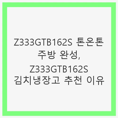 LG 디오스 오브제컬렉션 김치톡톡 324L 2등급
