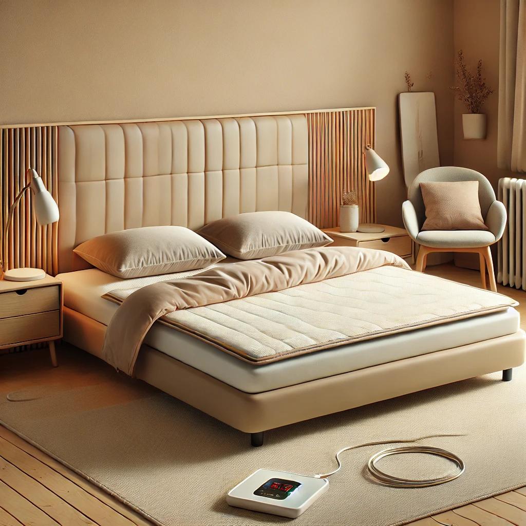 라텍스 침대 전기장판사용