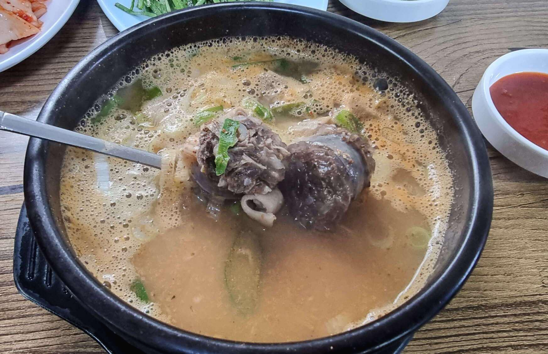 매장에서 주문한 순댓국
