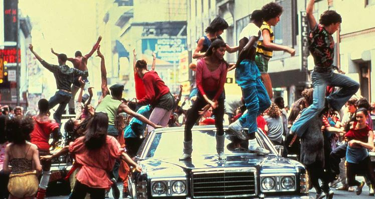 앨런 파커 감독의 뮤지컬 영화 페임 스틸컷.