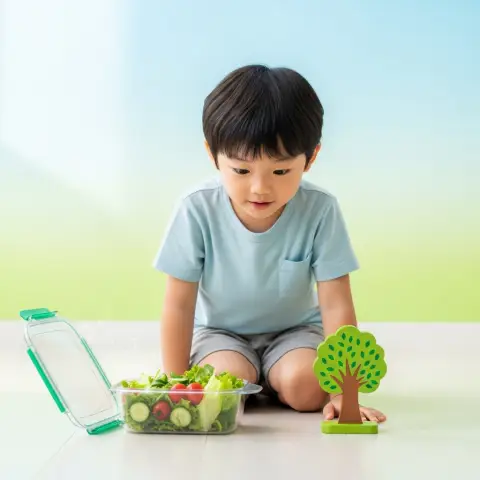 어린이 건강을 지키기 위해 플라스틱 사용 줄이기가 필요합니다