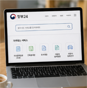 민원(정부)24에서 신청하는 방법